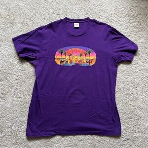 Supreme Mirage Graphic T-Shirt in Purple